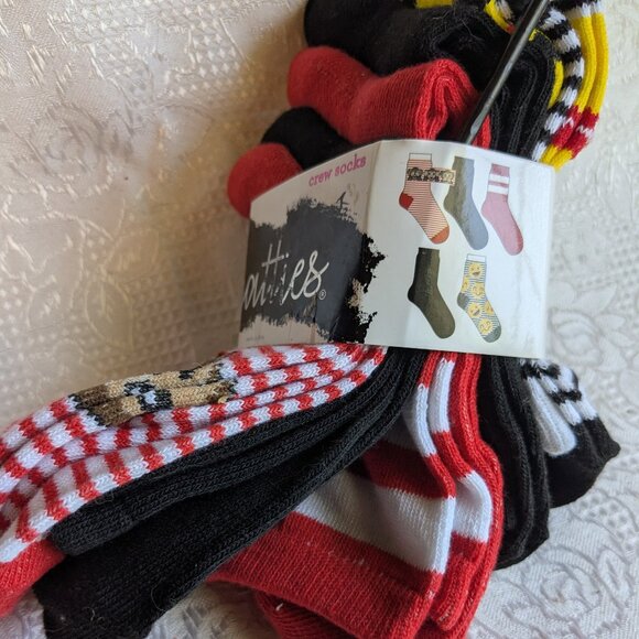 Chatties Crew Socks Pack of 5 - Picture 2 of 6